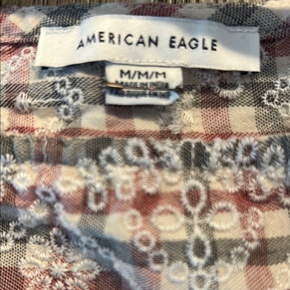 Plaid Lace Trim Women's Shorts & Top Set - Picture 7 of 7